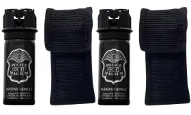 083045502104 POLICE MAGNUM Top Pepper Spray Holster Belt Loop