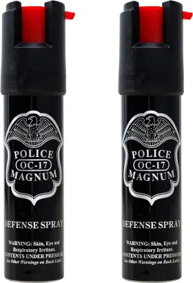 313019043075 POLICE MAGNUM Pepper Spray Defense Tactical Heat