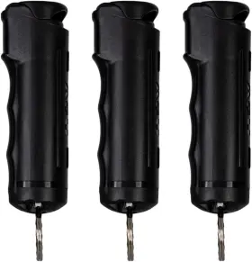 313054094032 POLICE MAGNUM Keychain Pepper Spray Top Safety