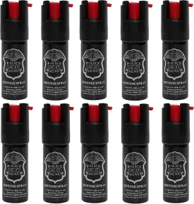 313109379381 POLICE MAGNUM Mini Pepper Spray Defense Heat