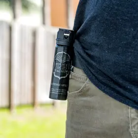 4835 POLICE MAGNUM Pepper Spray Safety Top Belt Clip #2