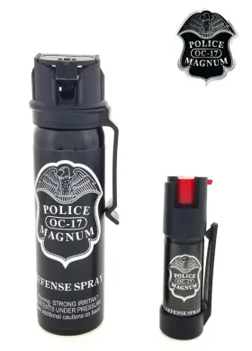 4835 POLICE MAGNUM Pepper Spray Safety Top Belt Clip