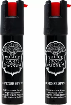 803435673364 POLICE MAGNUM Pepper Spray Defense Tactical Heat
