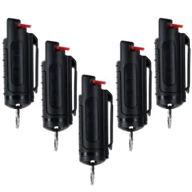 803435953138 POLICE MAGNUM Pepper Spray Keychain Pack Oc Belt