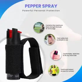 803435970975 POLICE MAGNUM Pepper Spray Running Safety Gear #2