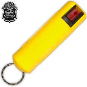 816898021023 POLICE MAGNUM Pepper Spray Key Chain Clip #3