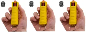 816898021023 POLICE MAGNUM Pepper Spray Key Chain Clip