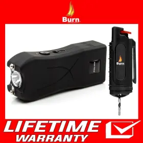 TASER-398-PEPPER-SPRAY POLICE Stun Gun Burn Defense
