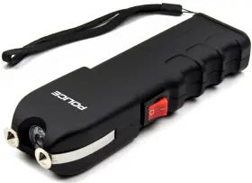 TASER-928-BLACK POLICE Stun Gun Bv Rechargeable Led #2