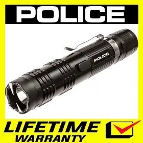 TASER-M12B POLICE Stun Gun Bv Defense Rechargeable Led