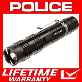 TASER-M12P POLICE Stun Gun Rechargeable Led Flashlight