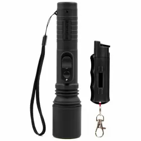 Police Tasertw10 Stun Gun Burn Pepper Spray Self Defense Combo 305 Black