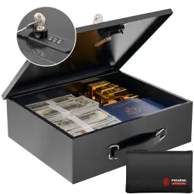 CY-CC-C335FH-M POLSPAG Fireproof Document Box Combination Bag