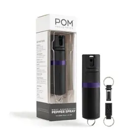 810045420240 POM Pepper Spray Top Keychain Maximum Oc Defense