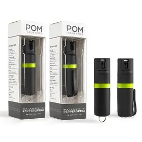 810045420561 POM Pepper Spray Pack Clip Keychain Maximum Oc
