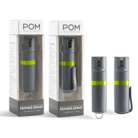 810045420660 POM Pepper Spray Pack Clip Keychain Maximum Oc