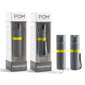 810045420714 POM Pepper Spray Pack Clip Keychain Maximum Oc