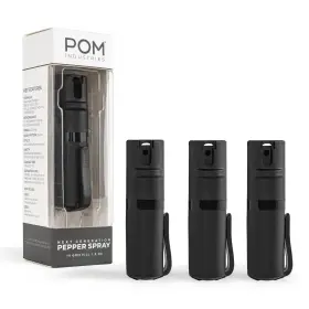 810045420790 POM Pepper Spray Pocket Clip Top Safety Maximum