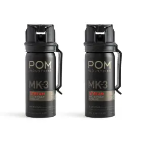 POM-MK3-BC-1.40 POM Pepper Spray Belt Clip Maximum Police Oc