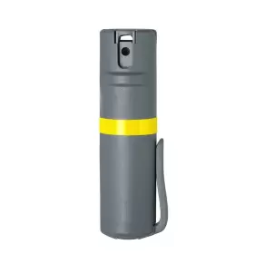 Pom 850000253087 Pepper Spray Grey Flip Top Pocket Clip - Maximum Strength Oc Self Def