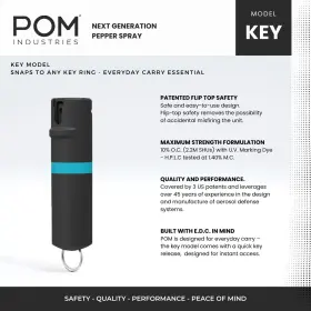850000253469 POM Pepper Spray Top Keychain Maximum Oc #3