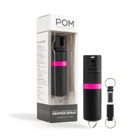 850000253490 POM Pepper Spray Top Keychain Maximum Oc Defense