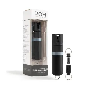 850000253513 POM Pepper Spray Keychain Top Safety Maximum Oc
