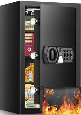 60DUA POVANJE Cuft Fireproof Safe Box Waterproof Se