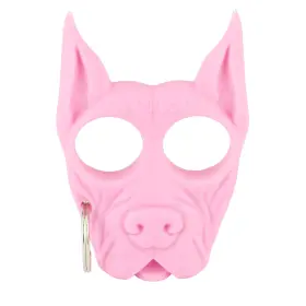 Spike-pk DEFENSE Key Chain Pink