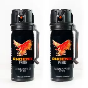 753911910004 QSEEL Pepper Gel Spray Uv Dye Military Maximum