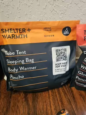 850003359250 REDFORA Earthquake Bag Go Survival Stocked #2