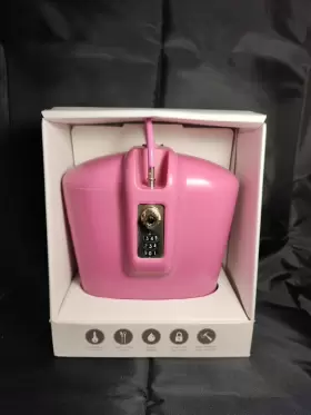 859736001139 RELIANCE Safego Pink Lock Box Safe Water #2