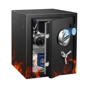A3-45 RETLLAS Cuft Fireproof Biometric Safe Fingerprint