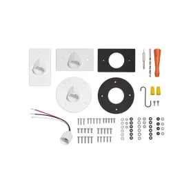 B088WH57YH RING Spotlight Cam Wired Hardwire Power Adapter