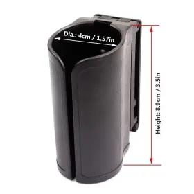066575208135 ROCOTACTICAL Police Oc Pepper Spray Holster Top #2