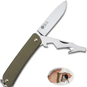 RKES21B-BRK RUIKE Keychain Knife Men Women Multitool Steel