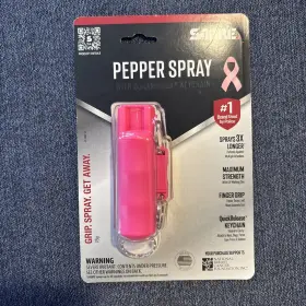 023003705017 SABRE Pepper Spray Release Key Chain Pack Pink #2