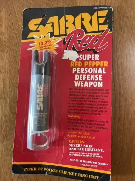 023063102221 SABRE Pepper Spray Defense Key Ring