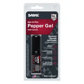 023063103518 SABRE Aim Fire Pepper Gel Pistol Refill Canister #2