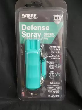 023063104812 SABRE Pepper Spray Safety Release Key Ring