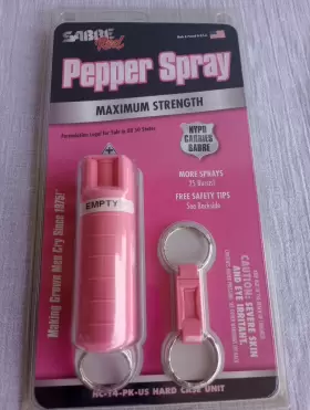 023063105420 SABRE Pepper Spray Maximum Pink