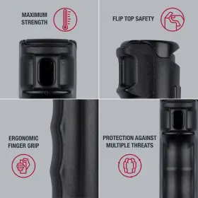 023063108469 SABRE Pepper Gel Top Maximum Oc Spray Snap Clip #3