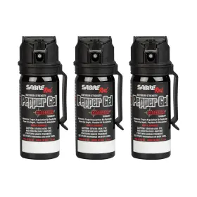 023063108599 SABRE Crossfire Pepper Gel Defense Deploys Angle