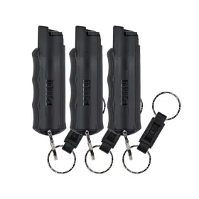 AKIT-HCBKOC-3 SABRE Pepper Spray Keychain Defense Pack