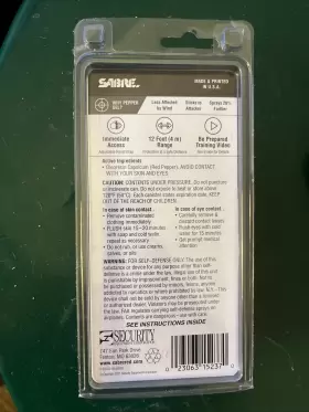 023063152370 SABRE Pepper Gel Spray Maximum Uv Marking Bursts #2