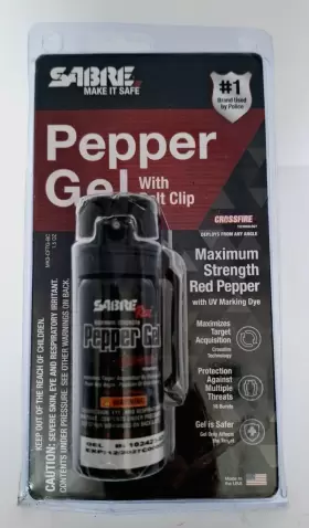 023063153001 SABRE Tactical Pepper Gel Top Belt Holster