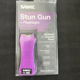 S-1005-PK SABRE Stun Gun Flashlight