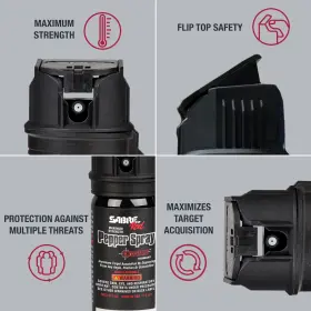 023063815343 SABRE Crossfire Pepper Spray Defense Deploys #2