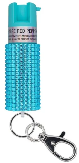 10964 SABRE Jewel Design Pepper Spray Twisting Safety Lock #2
