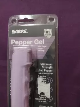 15374 SABRE Pepper Spray Finger Grip Key Ring Bursts #2